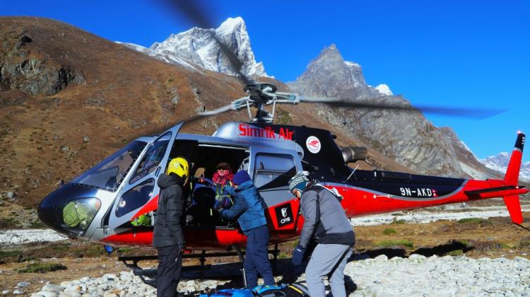 Helicopter Rescue in Nepal: A Lifeline in the Himalayas